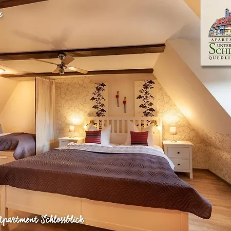 Apartments Unter Dem Schloss Quedlinburg Exterior photo